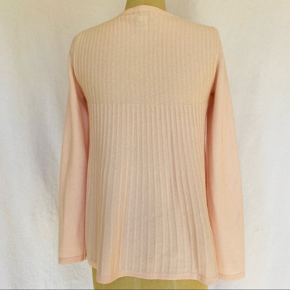 Pure cashmere in pales pink aline body size S EUC - Picture 3 of 5